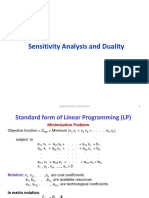 01e Sensitivity Analysis and Duality