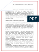 La Industria de Leche y Derivados Lacteos en El Perú