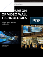 White Paper A Comparison of Video Wall Technologies