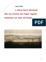 Nagarjuna Und Alfred North Whitehead. Denkweisen Aus Asien Und Europa