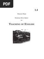 Teaching of English Language