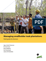 Managing Smallholder Teak Plantations