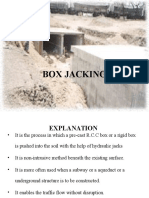 1.1 Box Jacking