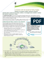 Unified Network Policy Control With The Sandvine Policy Engine