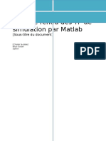 Compte Rendu Des TP de Simulation Par Matlab