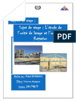 Rapport Stage - L'Étude de L'unité de Lavage Et L'unité de Flottation.