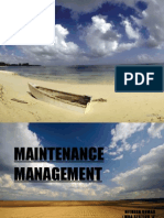 Maintenance Management