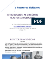 Introducción Al Diseño de Reactores Biologicos