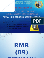 Indicadores Geomecánicos