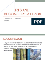 Folk Arts and Designs From Luzon g7 q1