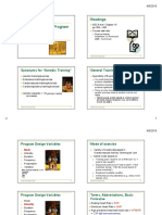 Aerobic Training Program Design