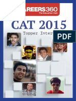 CAT 2015 Topper Interview