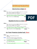 NFPA70E ARC Calculator