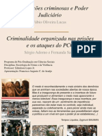 Organizações Criminosas e A Atuação Do Estado Brasileiro.