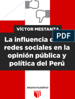 La Influencia de Las Redes Sociales en La Opinión Pública y Política Del Perú