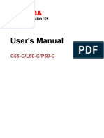 Toshiba C55-C/L50-C/P50-C User's Manual