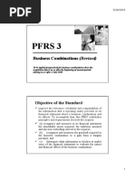 PFRS 3 Business Combinations