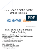 SSIS SSAS and SSRS MSBI - Pps