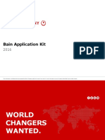 Bain Application Toolkit - 2016