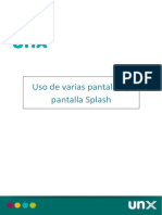 Uso de Varias Pantallas y Pantalla Splash PDF