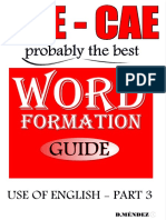 Word Formation Guide Use of English