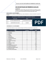 Manual de Uso de Botiquín de Primeros Auxilios