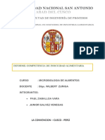 Inocuidad Alimentaria Microbiologia de Alimentos