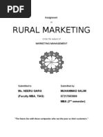 Rural Marketing