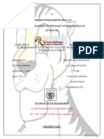 A Summer Internship Project On Investment Pattern On The Basis of Risk Profile of Investors