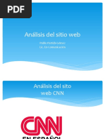 Análisis de Una Página Web