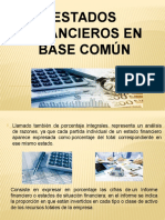 Estados Financieros en Base Común