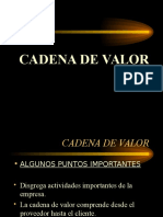 Cadena de Valor Diapositivas