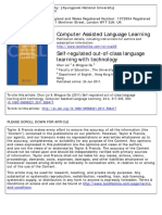 Lai and Gu 2011self Regulated Out of Class Lang Learning With Tech PDF