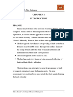 Analysis of Fund Flow Statement