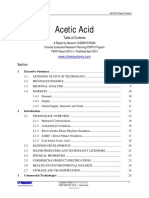 Process Evaluation Research Planning Program (Acetic Acid)