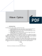 Wave Optics and Inteference