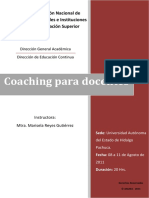 MANUAL Curso COACHING para Docentes PDF