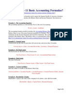 Accounting Formulas 21