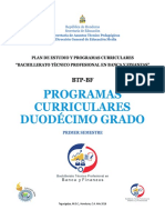 BTP Banca y Finanzas Duodecimo Grado