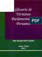 Glosario Parlamentario Nicolini