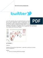 Twitter en Mi Asignatura