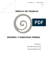 Cuadernillo de Trabajo - Español 