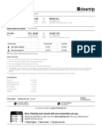 Cleartrip Flight E-Ticket