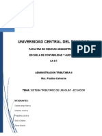 LEGISLACIÓN TRIBUTARIA URUGUAY - ECUADORtaria Uruguay - Ecuador