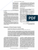 Calcination of Nickel-Alumina Catalysts