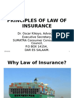 Principles of Law of Insurance