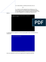 Paso A Paso para La Instalacion de Los S.O