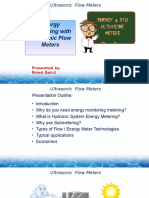 Energy Monitoring With Ultrasonic Flow Meters