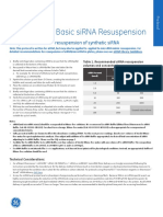 Basic Sirna Resuspension Protocol