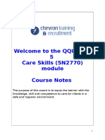 Care Skills - Chapter 1